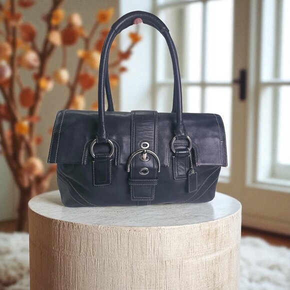 COACH Soho Black Y2K Satchel - Picture 1 of 10